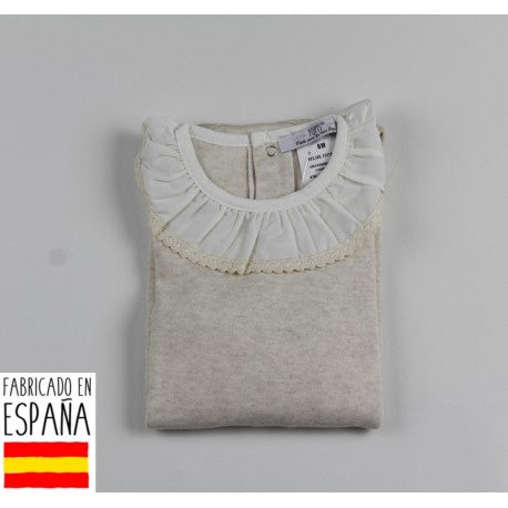 Body manga larga cuello volante puño elástico-ALM-21762-POPYS