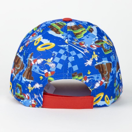 Gorra visera curva Sonic niño 6-14 Años-2200010122