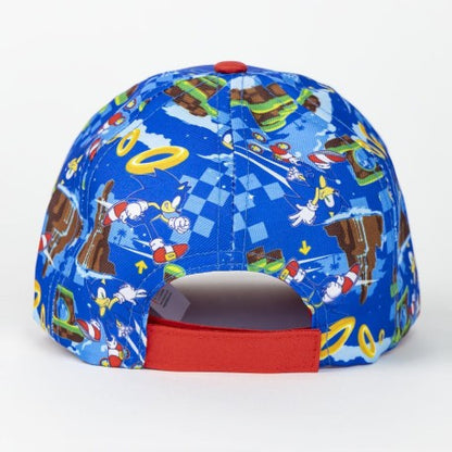 Gorra visera curva Sonic niño 6-14 Años-2200010122