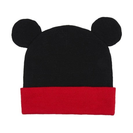 Gorro punto aplicaciones detalle orejitas Mickey