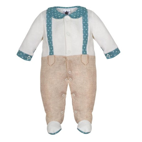 Pelele estampado imitación pantalón y trantes-ALM-MN8177-MINHON