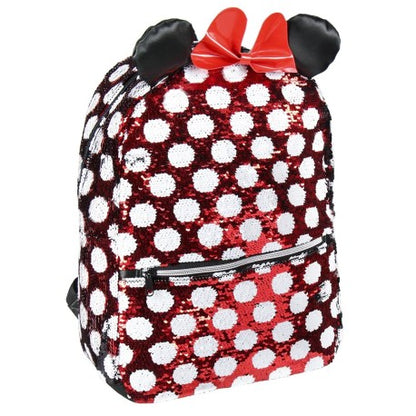 Mochila escolar metalizada Minnie