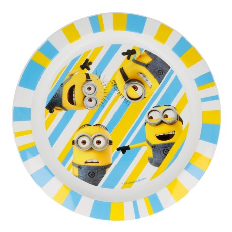 Plato micro kids minions rules-STI-89847-Disney