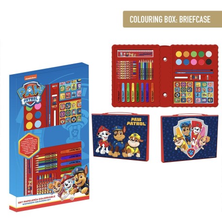 Set papeleria coloreable caja Paw patrol -2700000841