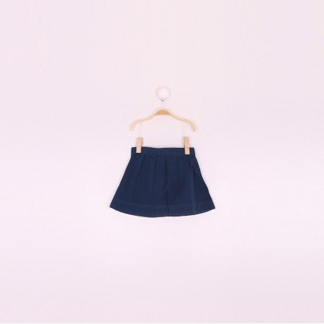 Falda botones y bolsillos laterales niña - Street Monkey