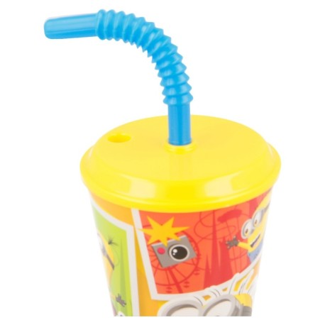 Vaso caña easy 430 ml |  MINIONS FUN LAND